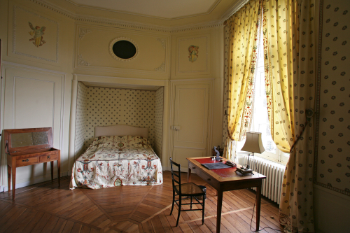 Empire room of the château de Beaujeu